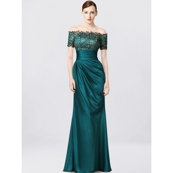 satin mother of the bride dresses