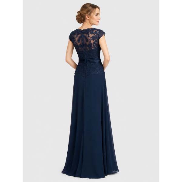 marina 267155 long mother of the bride formal dress reviews Zapaka Woman Elegant Taupe Mother of the Bride with Lace Appliques Off the Shoulder Chiffon Sheath Long Formal Dress, Dusty Sage / UK18