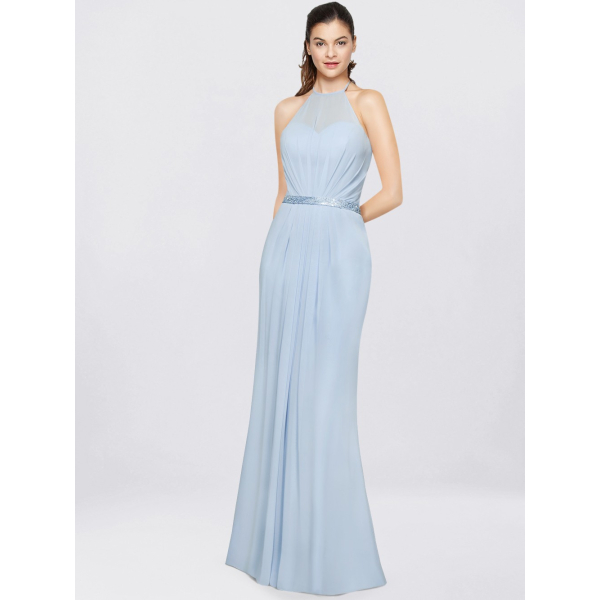 mother of bride halter dress