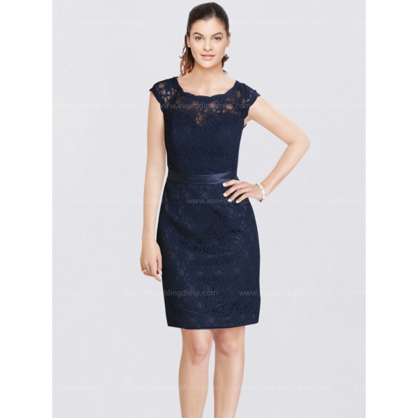 Short lace mother sales of the bride dresses