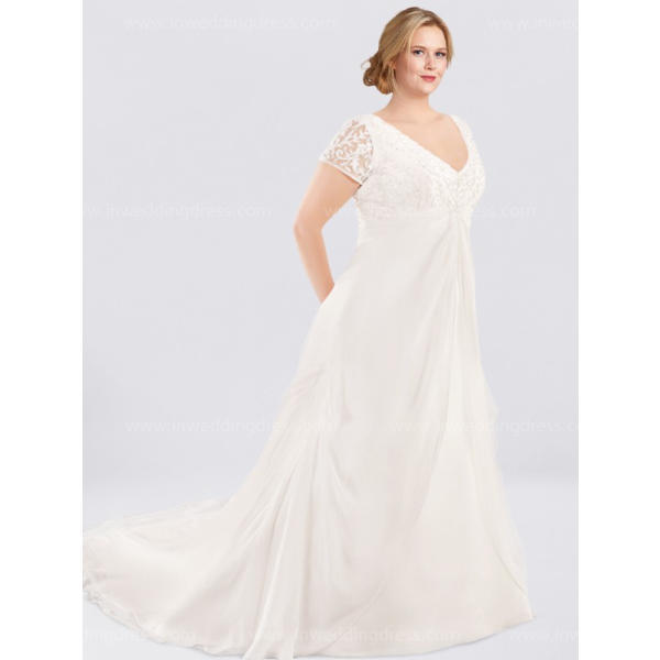 bro Foran det samme Plus Size Wedding Gown $248 | InWeddingDress.com