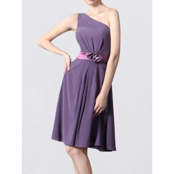 One-Shoulder bridesmaid Gown $106