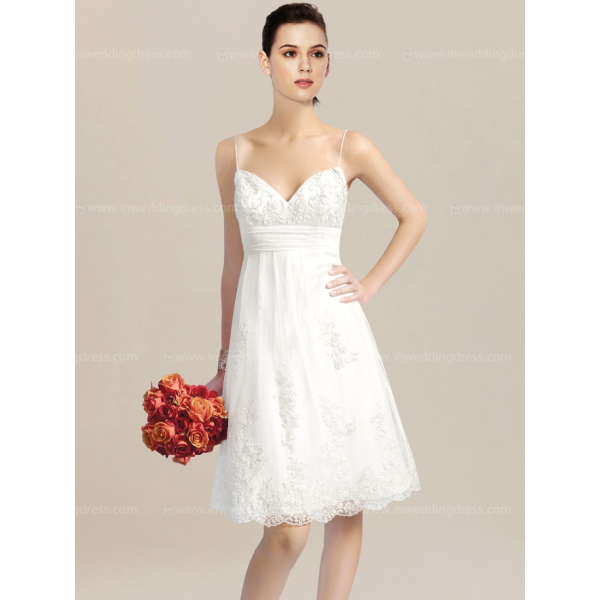 casual second wedding dress