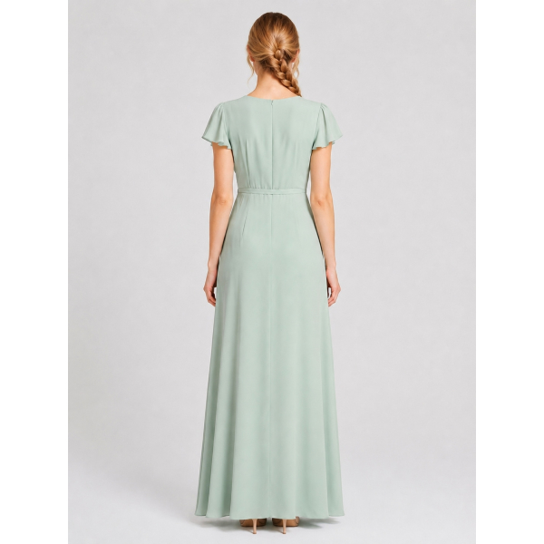 Simple Beach bridesmaid Dress BR713