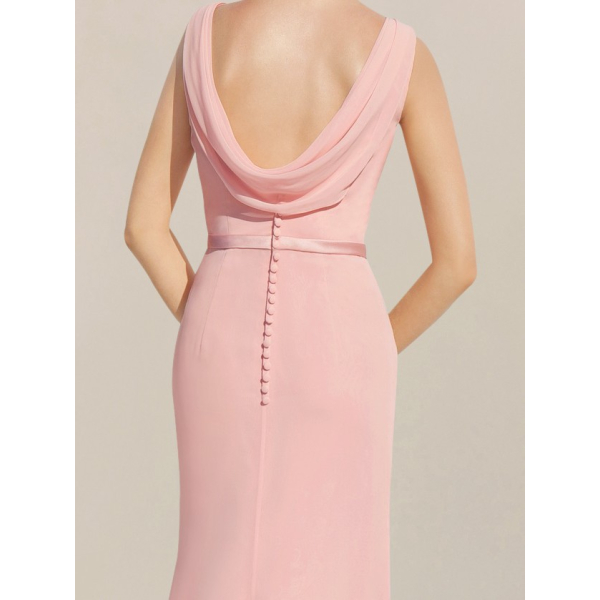 Simple Chiffon bridesmaid Dresses $121