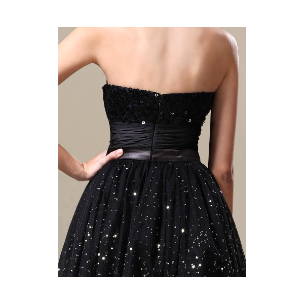 open lace back dress Rose Gold Sparkly Short Prom Dress Sequins Backless Short Homecoming Dress ARD2967