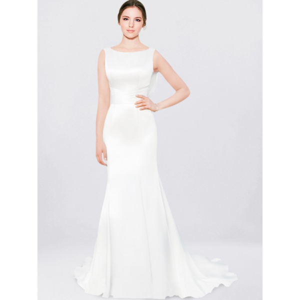 Simple Mermaid Wedding Dress $242 | InWeddingDress