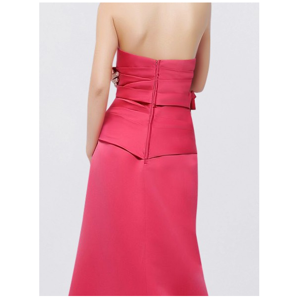 Strapless Long bridesmaid Dress $120