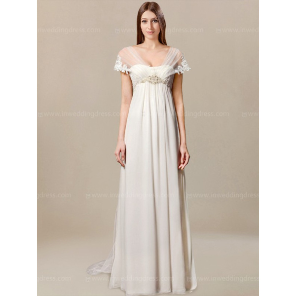 Empire Waist Wedding Dress