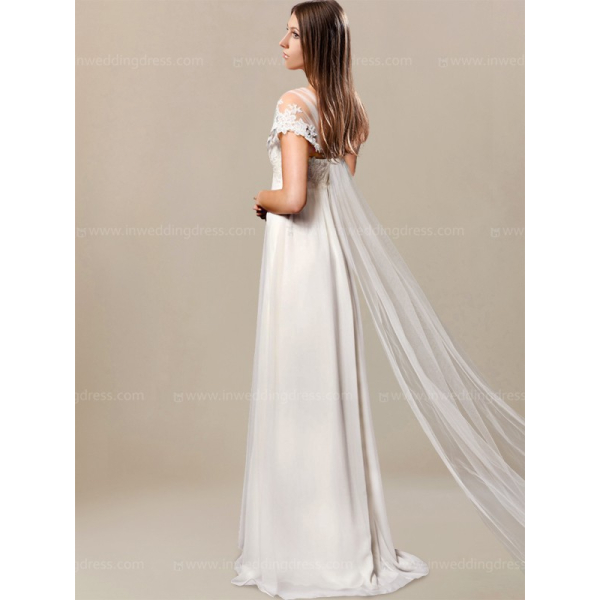 tank dress beach cover up Beach Wedding Dresses,Empire Waist Wedding Dress,Destination Wedding D