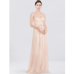 simple bridesmaid dress_Blush