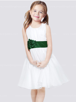 Flower Girl Dresses_Ivory / Shamrock
