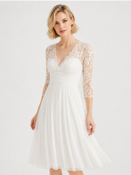 beach short wedding dresses