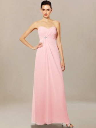 beach bridesmaid dresses_Pink