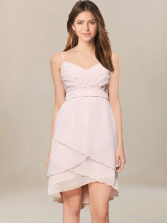 beach bridesmaid dresses_Pink