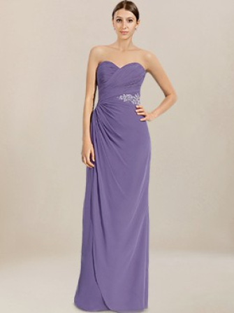 beach bridesmaid dresses_purple