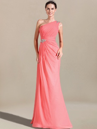 beach mother of the bride dresses_Coral