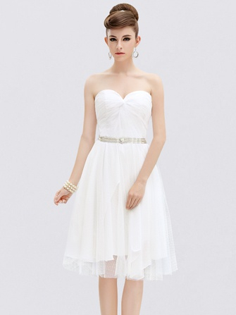 short wedding dress