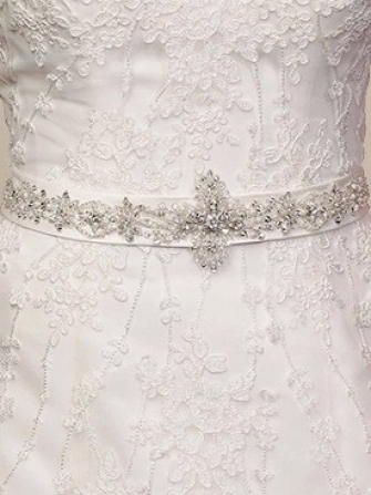 Perlen Gürtel für Hochzeitskleid