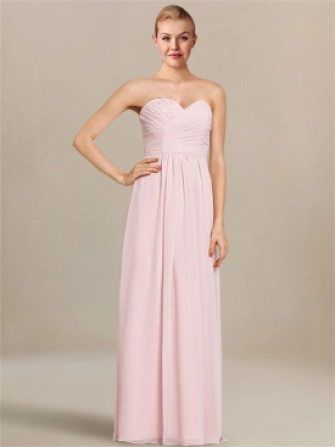 beach bridesmaid dress_Pink