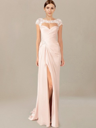 custom prom dress_Pink
