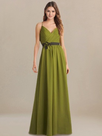 plus size bridesmaid dresses_Olive/Navy
