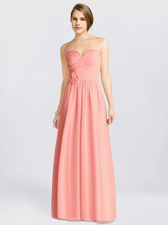 Discount Bridesmaid Dress_Peach Fizz