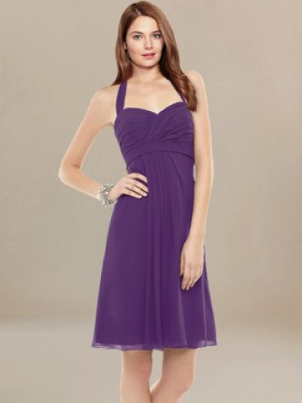 casual bridesmaid dresses_Violet