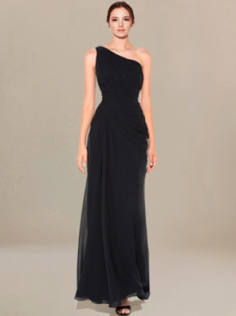 elegant bridesmaid dresses_Black