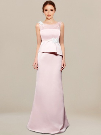 elegant mother of the bride dress_Pink
