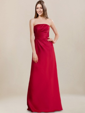 long bridesmaid dresses_Cherry