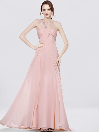 Long Prom Dress_Pink