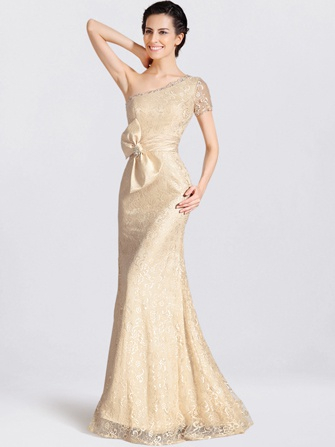 mother of the bride dress_Champagne
