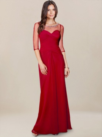mother of the bride dress_Cherry