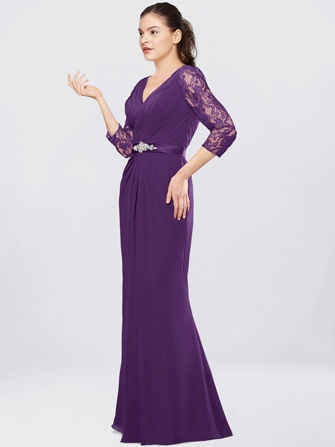 mother of the bride dresses_Navy