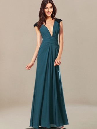young mother of the bride dresses_Teal