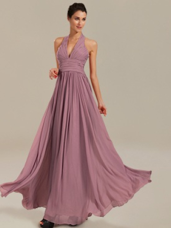 Halter Mother of the Bride Dress 81