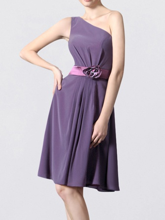 Short Bridesmaid Dresses_Purple / Tea Rose
