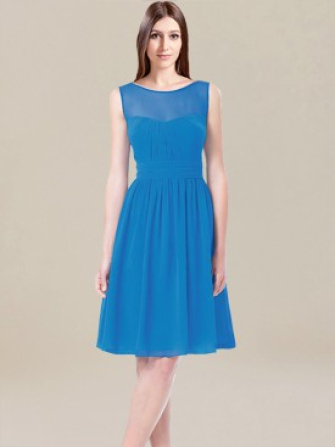 summer bridesmaid dress_marine blue