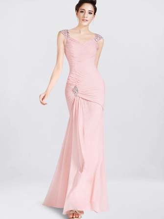 summer mother of the bride dresses_Pink