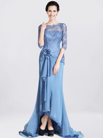 summer mother of the bride dresses_Blue Jay