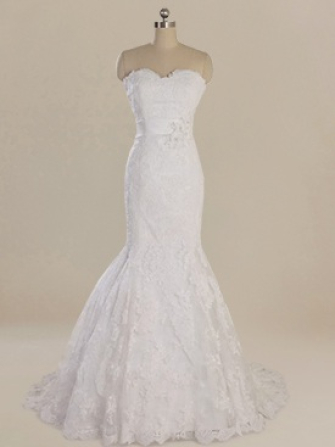 romantic bridal dress