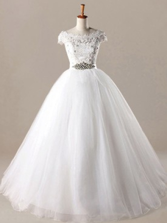 Tulle Lace Bridal Gown