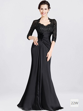 mother of the bride dresses_navy
