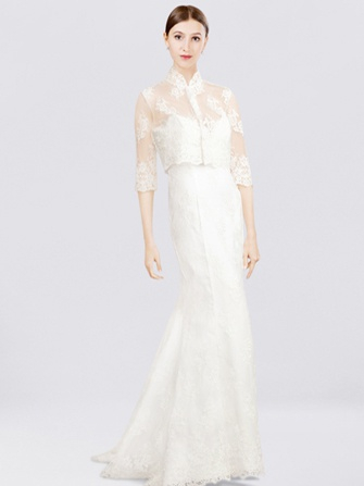 vintage bridal gown