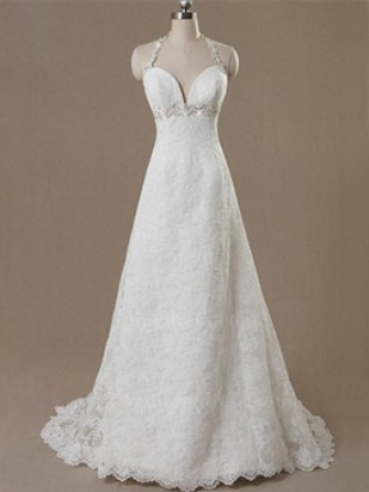 corset bridal gown