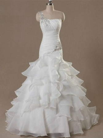 elegante Hochzeitskleid