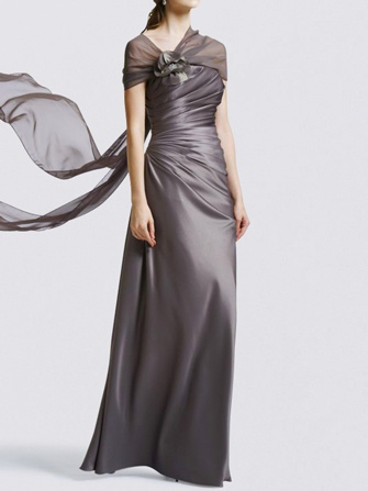 young mother of the bride dress_Charcoal
