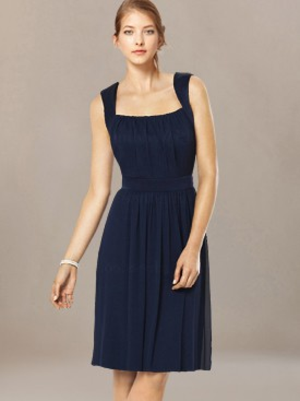robe de demoiselle d'honneur_Navy