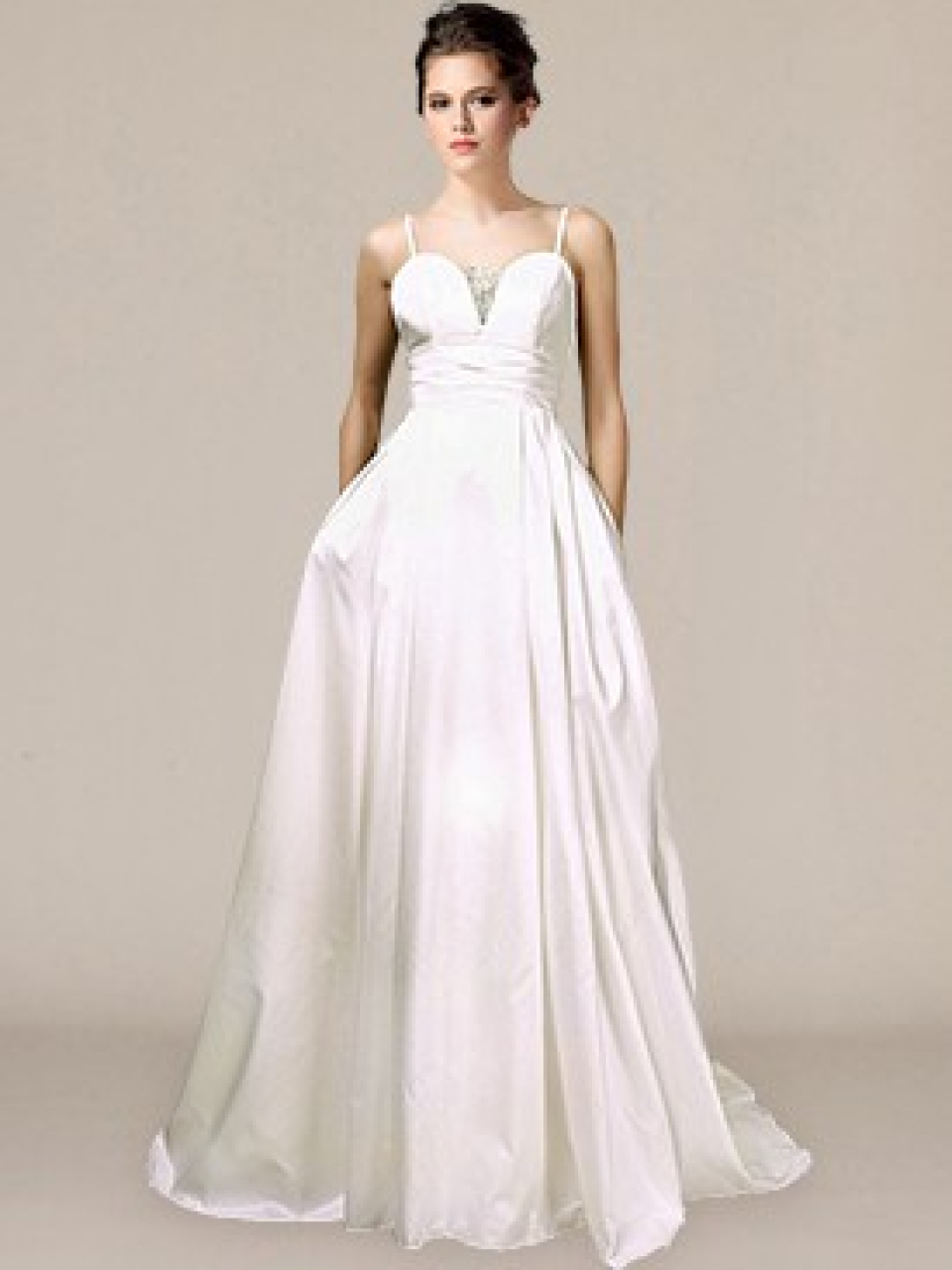 simple wedding dress